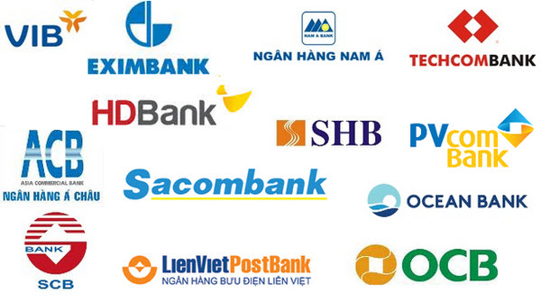 Danh sách ngân hàng thương mại cổ phần, bản FULL 39 ngân hàng