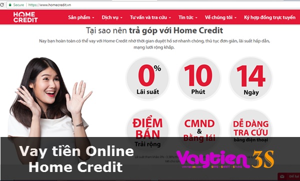 Vay tiền Online Home Credit