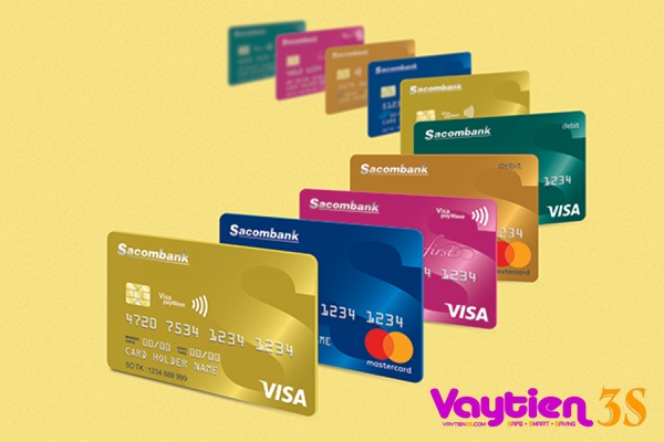Phí rút tiền thẻ tín dụng Sacombank