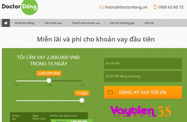Vay tiền Online Doctor Đồng